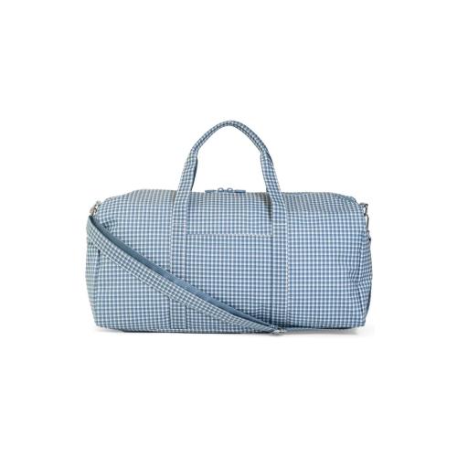 TRVL XL Weekender Duffel Bag - Rodeo Check Indigo