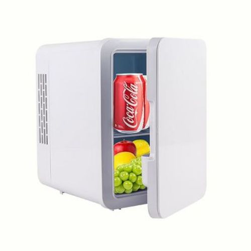 QuickBite Mini 4L 6 Can Cooler Fridge & Warmer, White