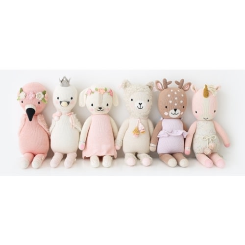Hand-knit dolls – cuddle+kind