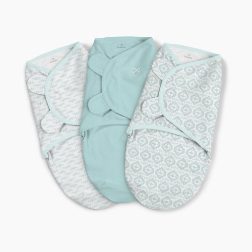 Summer SwaddleMe Original Swaddle - Newport Shores, Small (0-3 Months), 3