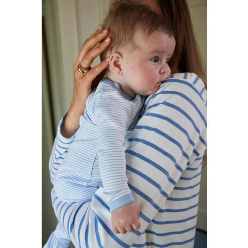 LAKE | Baby | Pima Cotton Pajamas | Classic Red Baby Sleeper
