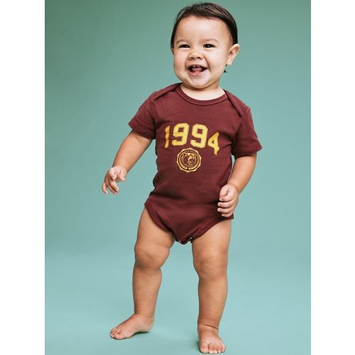 3M 1994 Short-Sleeve Logo-Graphic Bodysuit for Baby