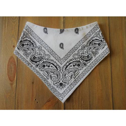 White, White bandana, Bibdana®, Drool bibs, Bibs for Babies, Pets, Special Needs, 3 Neck Sizes, baby shower gift, Country, Western,