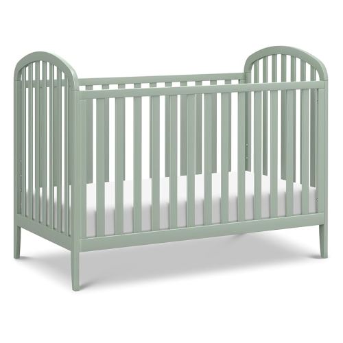 DaVinci Beau 3-in-1 Baby Crib Convertible to Toddler Bed, Daybed - Durable & Easy to Assemble - GREENGUARD Gold Certified - 4 Adjustable Mattress Heights, Conversion Kit Sold Separately - Light Sage