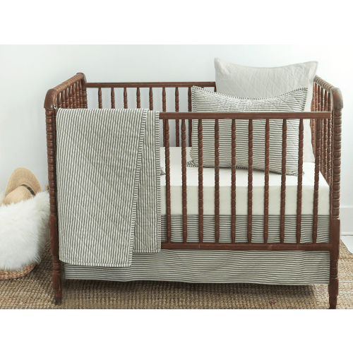 Fitted Crib Sheet – Red Land Cotton
