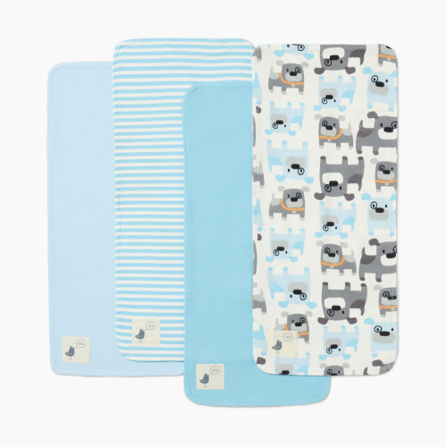 Small Story Burp Cloth (4 Pack) - Dapper Dogs, Os