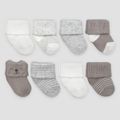 Carter's Just One You® Baby 8pk Terry Socks - 0-3M