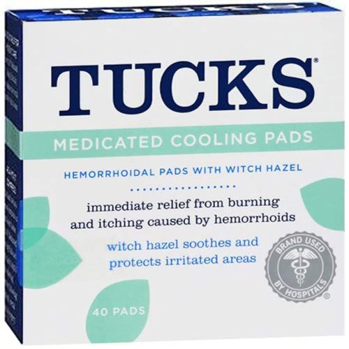 Tucks, Medicated Cooling Pads, 40 Ct, Hemorrhoid Relief