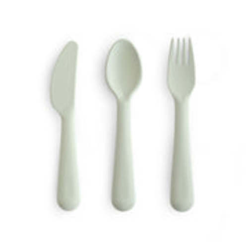 Dinnerware Cutlery Set – Mushie (Sage)