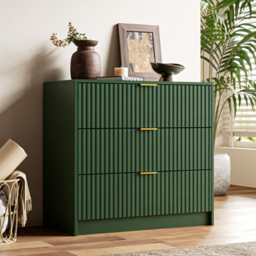 Ebern Designs 3 - Drawer Dresser, 31.5" W & Reviews | Wayfair
