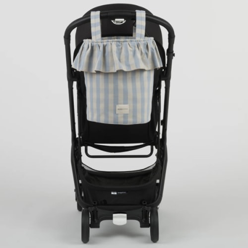 Basket Vichy - Blue + Sand · Minicoton