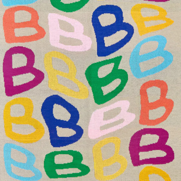 Get Wavy Custom Blanket - Beige/Multi