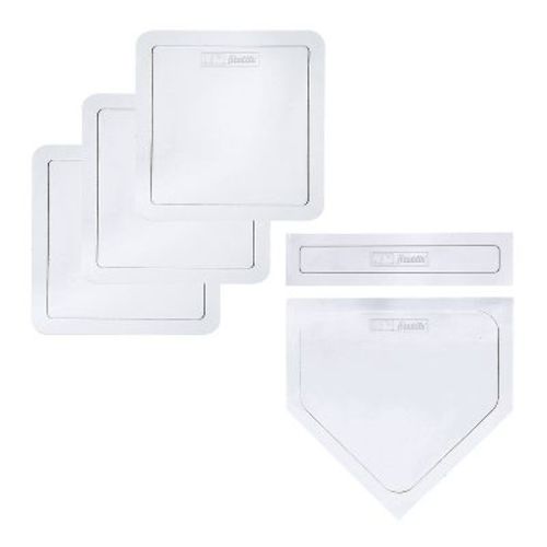 Franklin Sports Throw Down Baseball Bases - 5pc