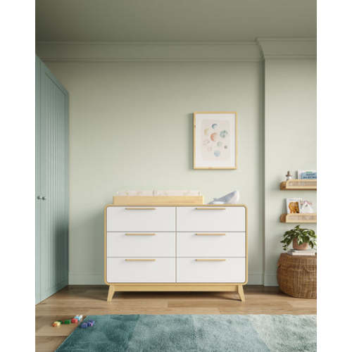 The Wave Assembled Changing Table Dresser