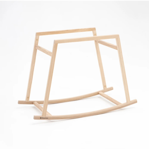 Wooden Rocking Stand for Baby Moses Basket by Anzy Home