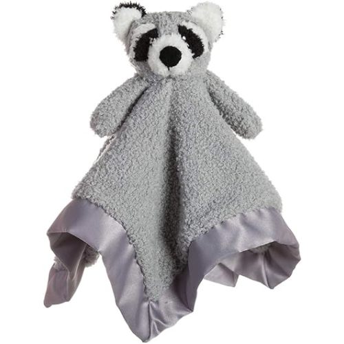 Apricot Lamb Stuffed Animals Raccoon Security Blanket Infant Nursery Character Blanket Luxury Snuggler Plush Baby Lovey(Raccoon, 13 Inches)