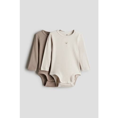 2-PACK LONG-SLEEVED BODYSUITS