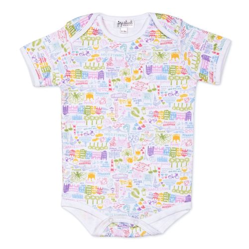 Charleston Short Sleeve Baby Body Suit