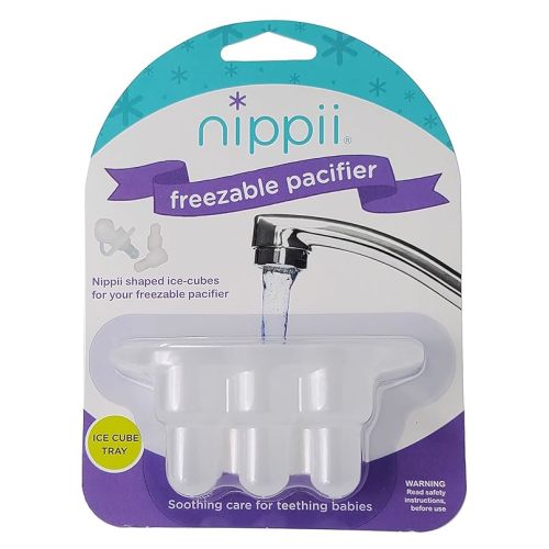 Nippii Freezable Teething Pacifier Ice Cube Tray Refills