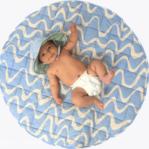 Inside Outside Play Mat Portable Baby Blanket