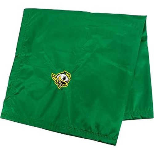 Comfy Feet Everything Comfy Oregon Ducks Silky and Super Soft Plush Baby Blanket, 28" x 28"