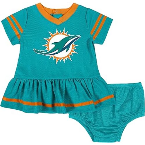 Gerber NFL Baby-Girls NFL Team Jersey Dress and Diaper Cover