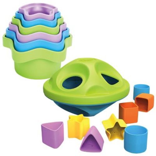 Green Toys Eco Friendly Stackers And Sorters Set