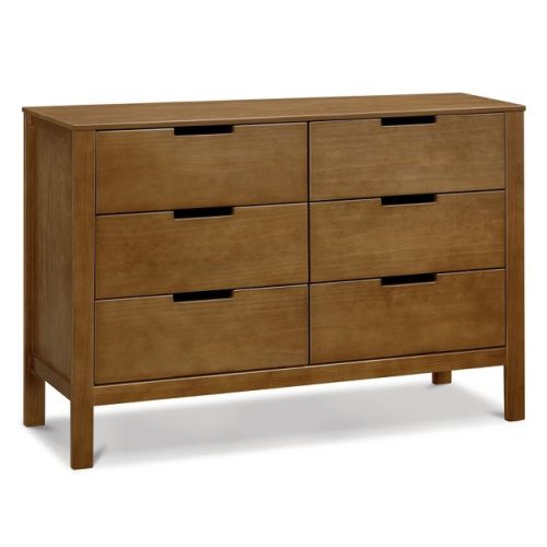 Carter's by daVinci Colby 6-Drawer Double Dresser - Walnut