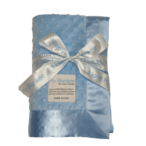 Minky Dot Fall Baby Blanket – Soft, Luxurious & Personalized