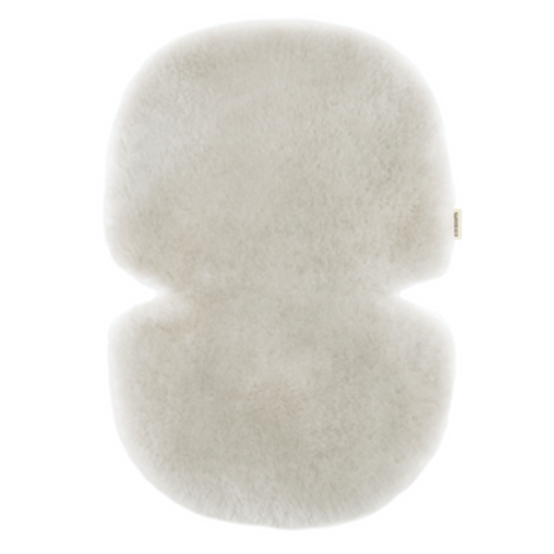 Grey Sheepskin Pram Liner - Merino Sheepskin Buggy Liners in Moon Grey – BINIBAMBA