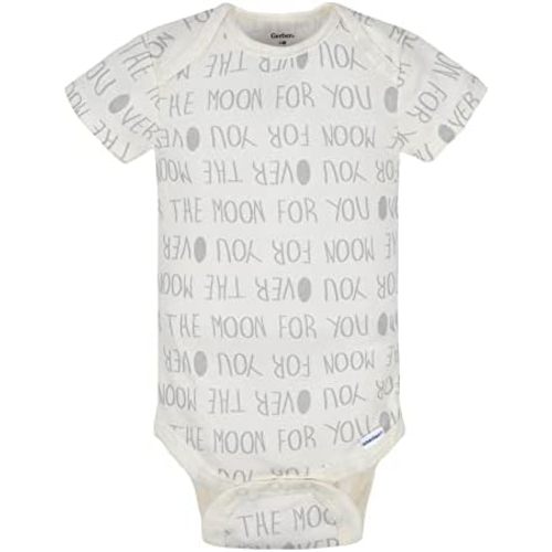 Gerber Baby 8-Pack Short Sleeve Onesie Bodysuits