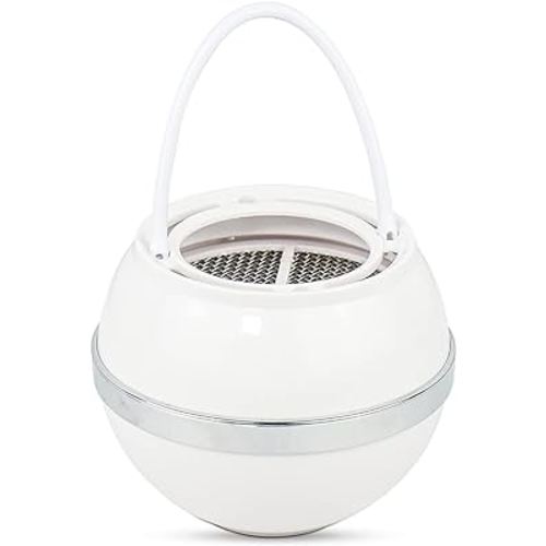 Crystal Quest White Bath Ball Water Filter – Reduces Contaminants for Softer, Smoother Skin - BPA Free