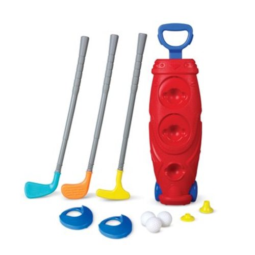 Play Day Jumbo Golf Caddy Set - Outdoor Playset, Children Ages 3+