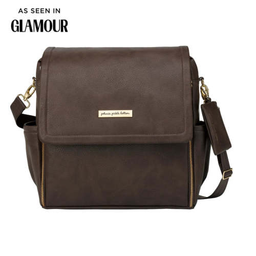 Boxy Backpack in Saddle