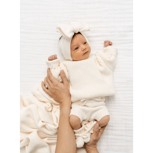 Knit Chunky Sweater - Ivory