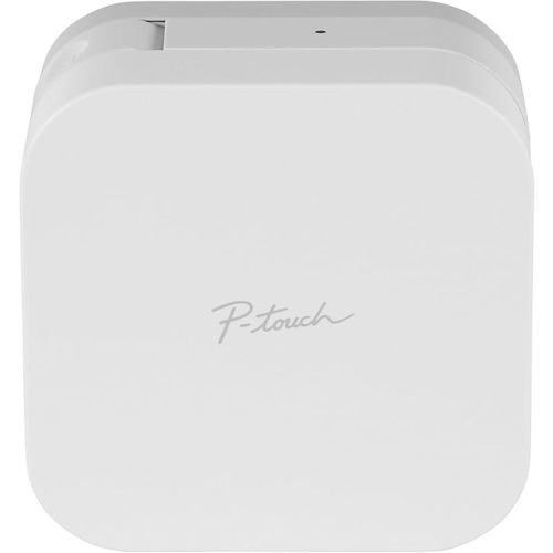 Brother P-Touch Cube Color Smartphone Label Maker, Bluetooth Wireless Technology, Multiple Templates Available for Apple & Android Compatible – White