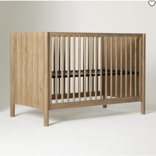 Scalloped Convertible Crib
