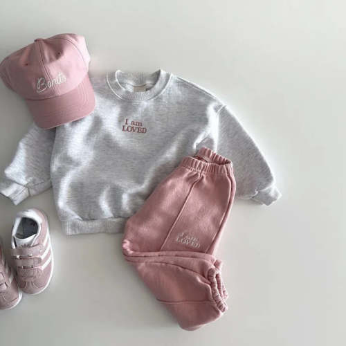 Loved Sweatshirt Jogger Set – August + Willow