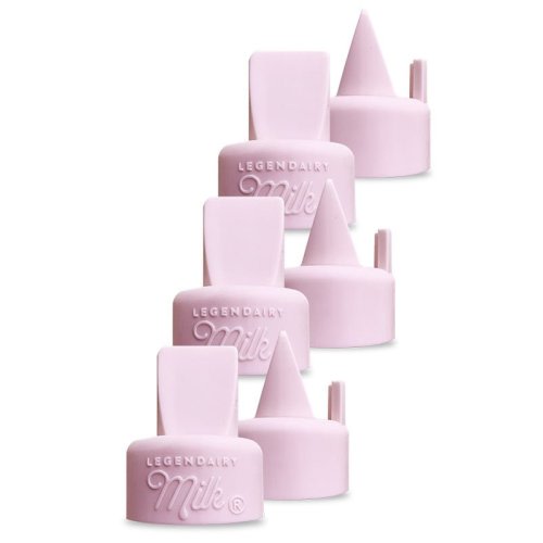 Duckbill Valves with Pull Tab - Pink - Legendairy Milk