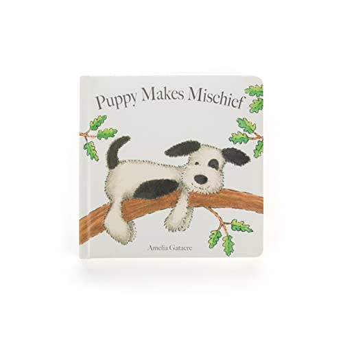 Puppy Makes Mischief: A Baby Board Book by Jellycat | Children's Book | Baby Gift