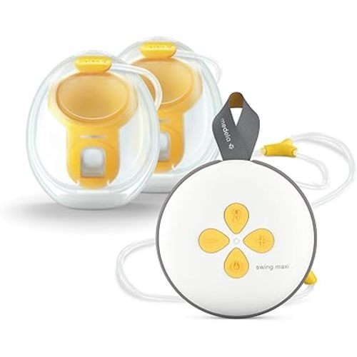Medela Swing Maxi Hands-Free Breast Pump | Easy, Intuitive, Ideal for On The Go Double Electric Hands Free Breast Pump