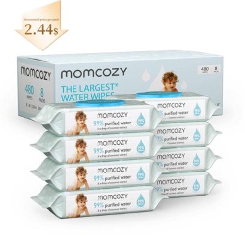 Baby wipes, wet wipes - oversized design, cleansing and moisturizing children's wipes, baby products, products for girls and boys, unscented baby wipes, portable mother and baby gifts