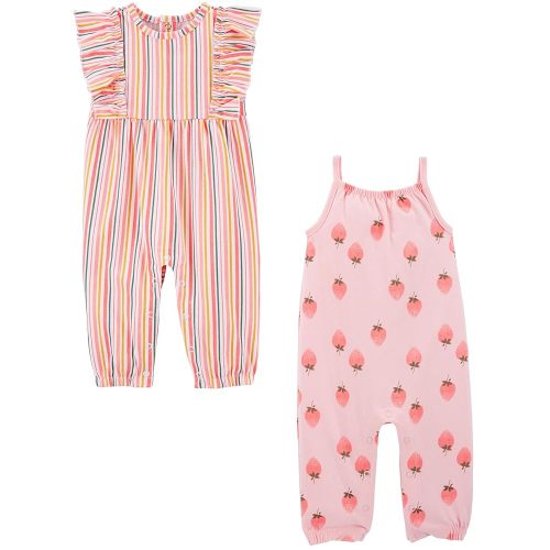 Simple Joys by Carter's baby-girls 2-pack Fashion Jumpsuits