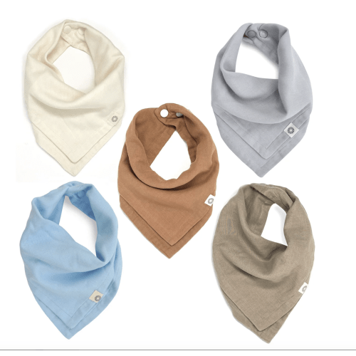 Organic Scarf Bib 5-Pack – Kishu Baby