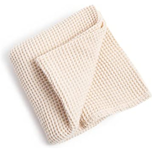 Waffle Baby Blanket Boho Knit Swaddle - 39"x39" Neutral Receiving Blankets 100% Cotton | Gender Neutral Baby Registry Newborn Essentials
