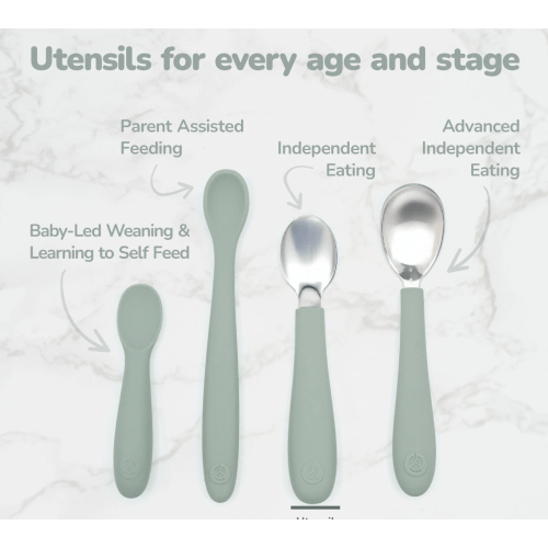 Stainless Steel Toddler Utensils | WeeSprout