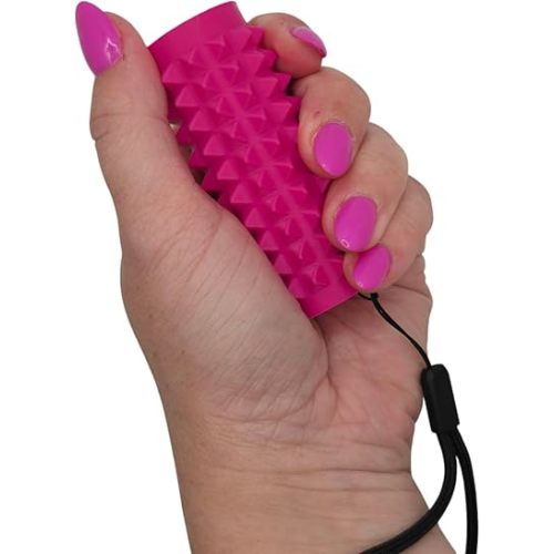 Sensory Pain Stim Fidget for Natural Labor – Full-Hand Grip with Wrist Strap | Birth Pain Relief Tool for Home Birth, ADHD & Autism Support