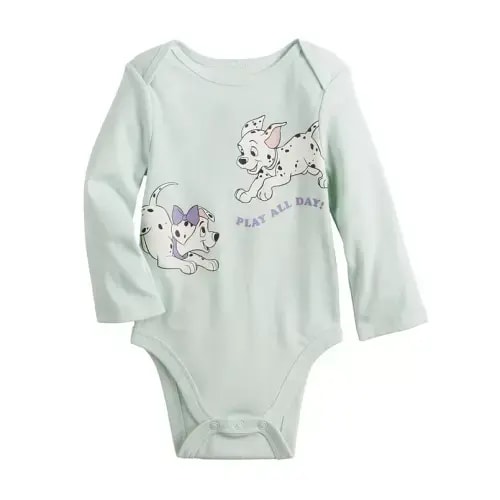 Disney's 101 Dalmatians Baby Boys' "Play All Day" Bodysuit by Jumping Beans®