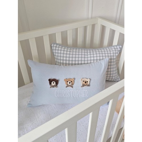 Personalised Baby Cushions, Baby Nursery Gifts, Baby Shower Gifts, Birth Announcements, Neutral Nursery Decor, Baby Boy Gift, Cot Bed Pillow
