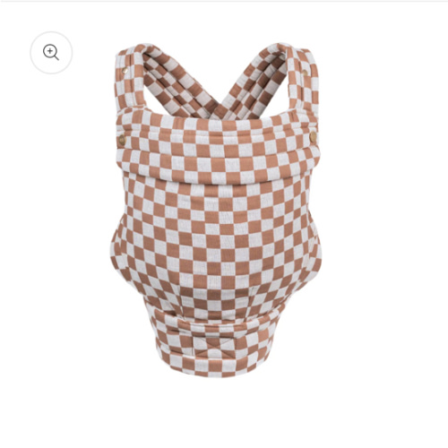 The Monarch Carrier - Mocha Check – Mabē